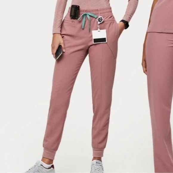 Mineral Mauve Figs Grenelle Jogger Scrub Pants - Picture 1 of 7
